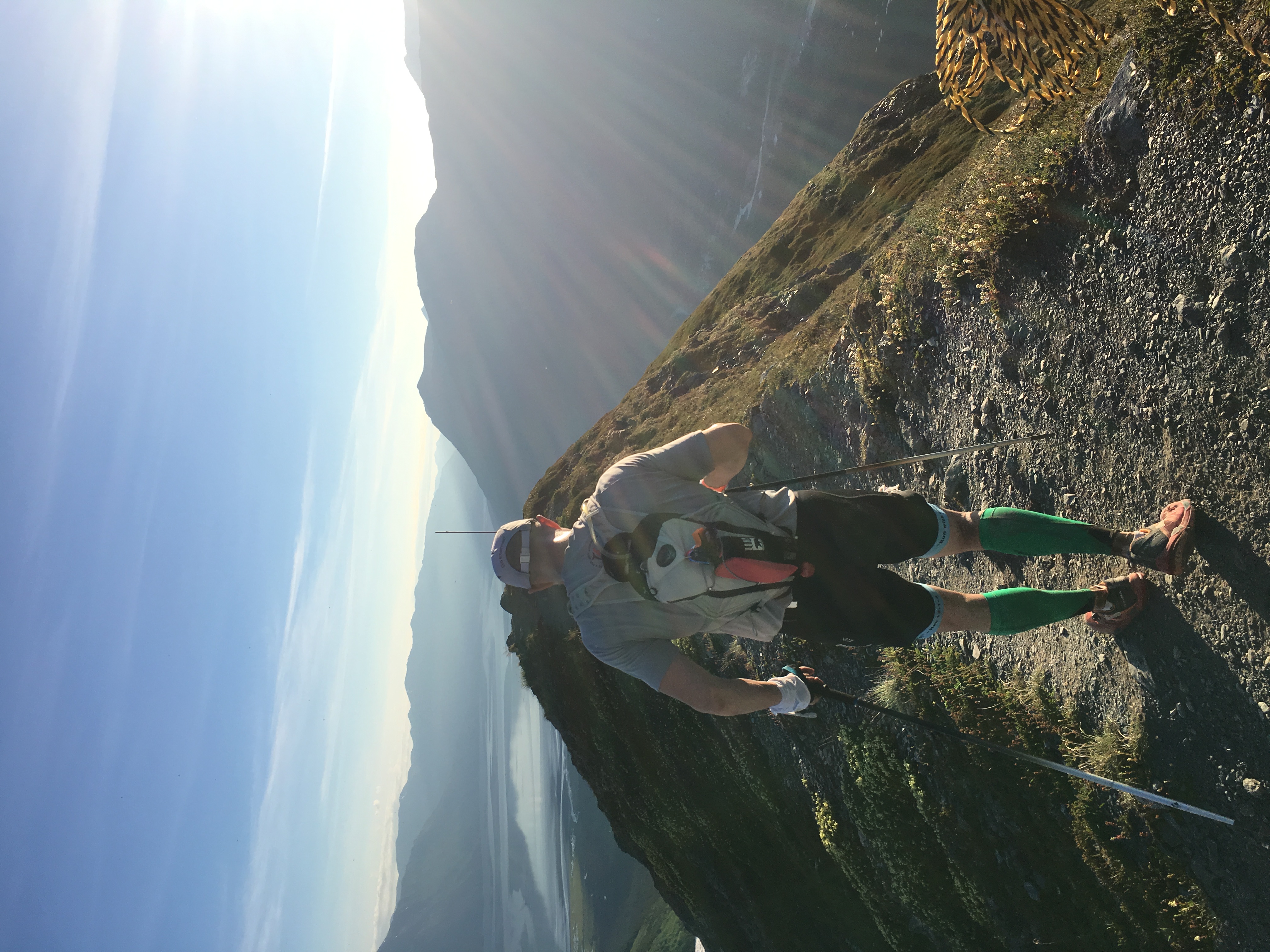 Paul Wiley on Alaska mountain